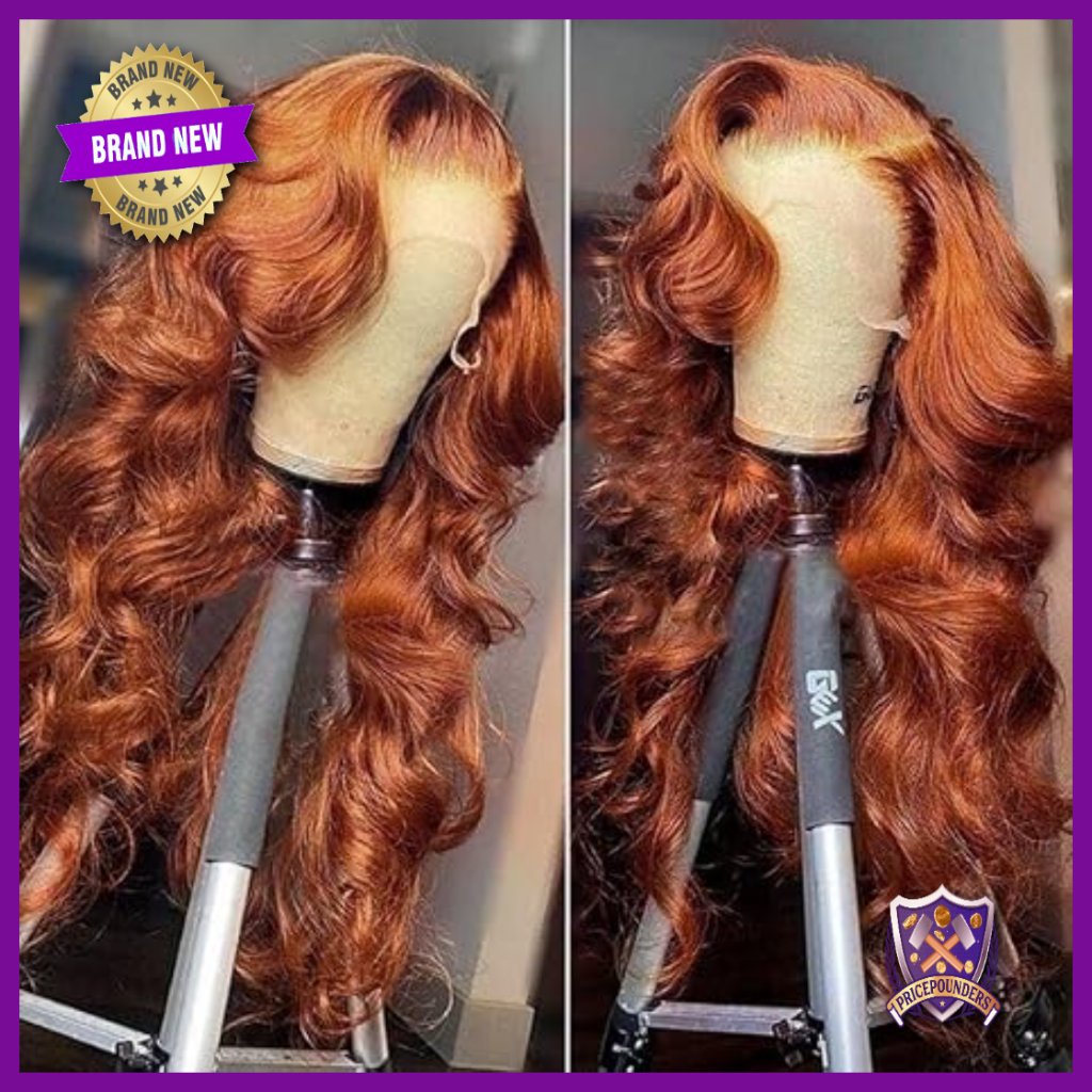 13x6 Lace Front Human Hair Wig 22 Inch Body Wave 200 Density Glueless